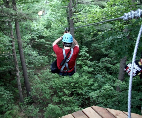 Ontario's biggest aerial and zipline park opens in 1000 Islands